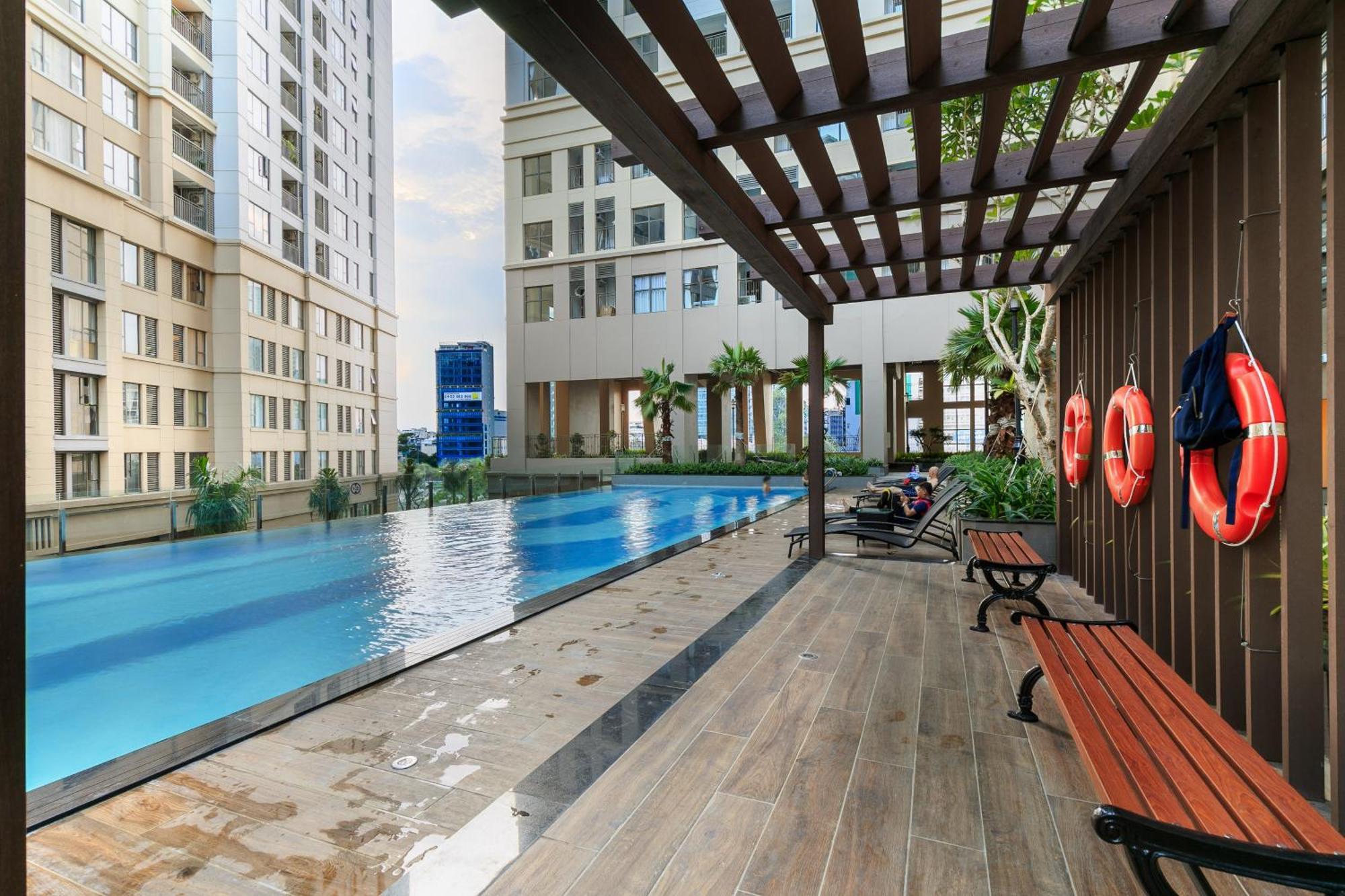 Ct Apartment At Rivergate Residence D4 호치민 외부 사진