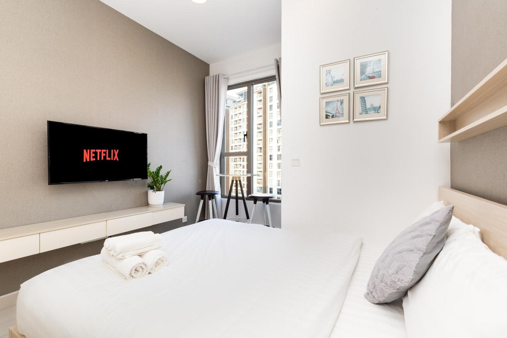 Ct Apartment At Rivergate Residence D4 호치민 외부 사진