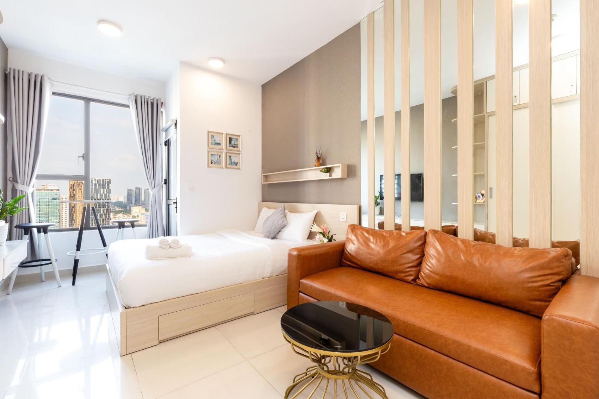 Ct Apartment At Rivergate Residence D4 호치민 외부 사진