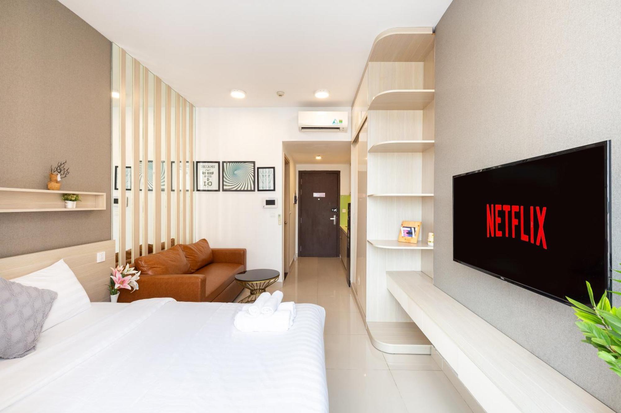 Ct Apartment At Rivergate Residence D4 호치민 외부 사진